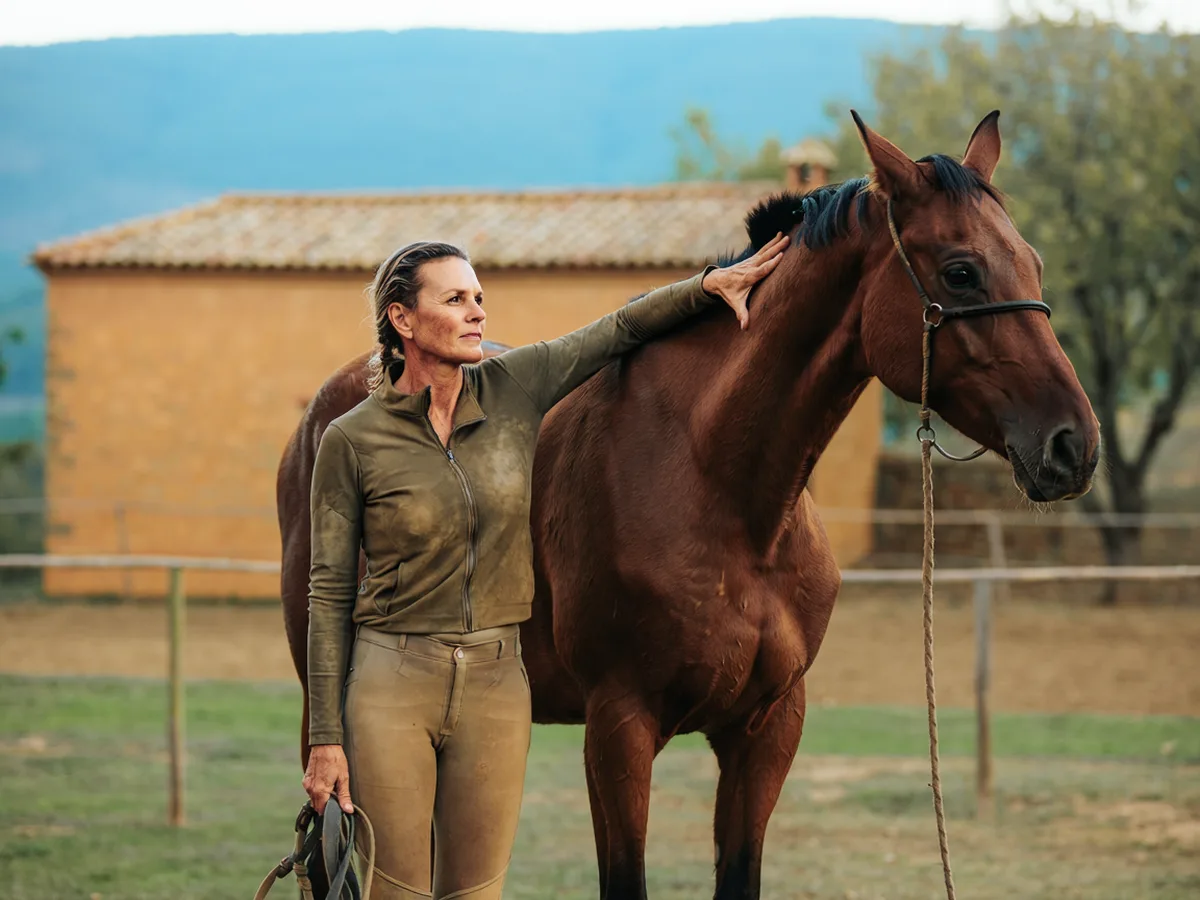 Cours d'équitation à Vinsobres, Drôme