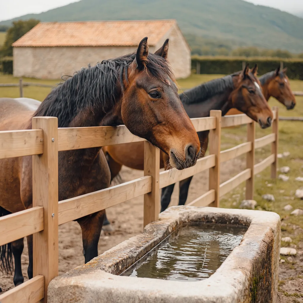 Pension pour chevaux à Vinsobres, Drôme