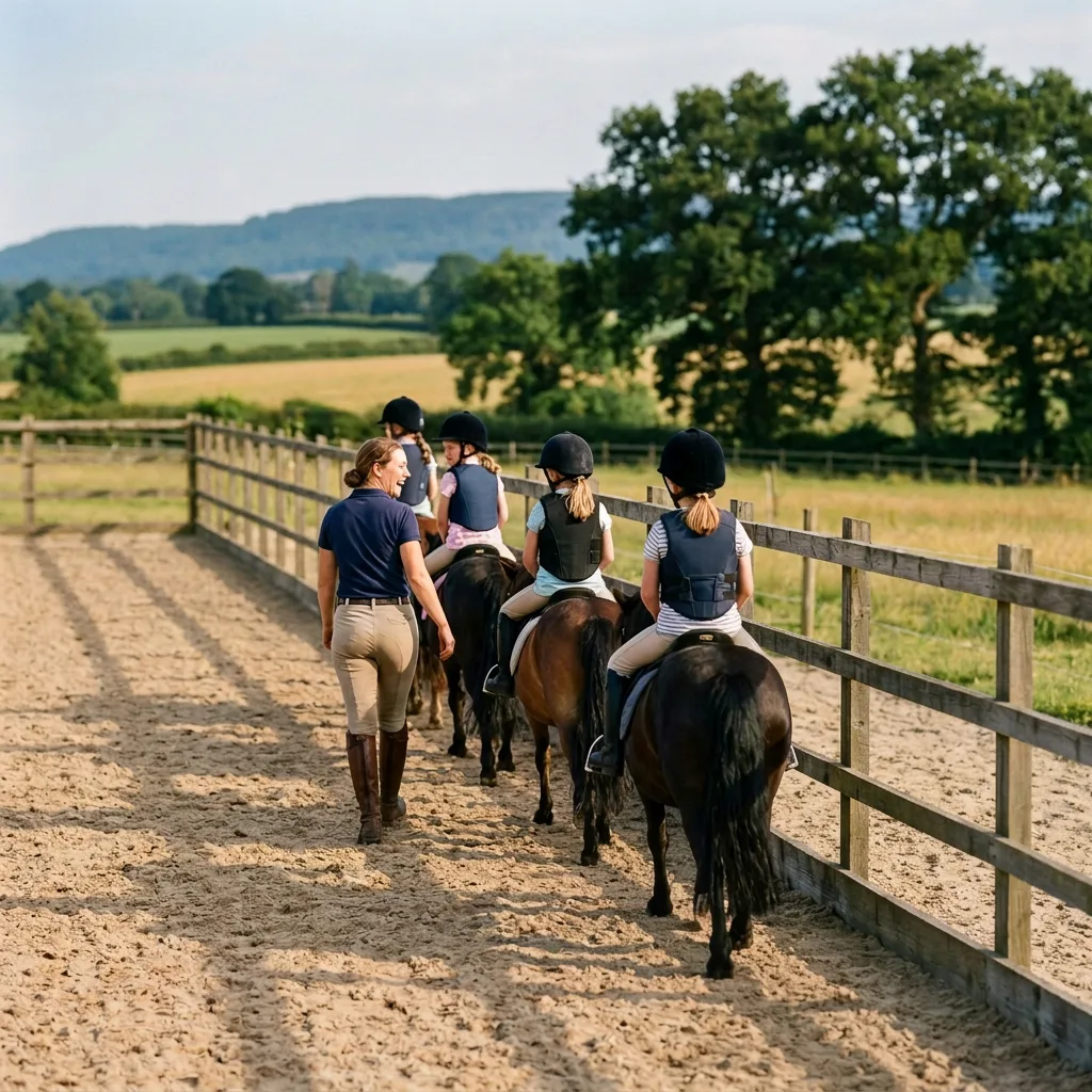Cours de poney à Vinsobres, Drôme